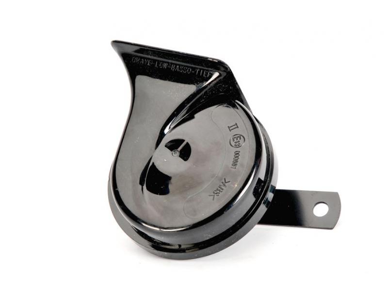 Claxon auto puternic  ton jos compatibil cu AUDI A3, TT; SEAT ALHAMBRA, CORDOBA, CORDOBA VARIO, IBIZA II, INCA, LEON, TOLEDO I, TOLEDO II; SKODA OCTAVIA I; VW BORA, BORA I, CADDY II, CADDY II/MINIVAN 08.82-12.13