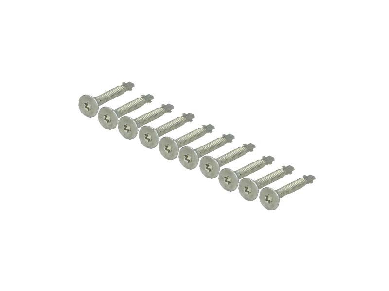 Suruburi autoforante galvanizate  diam . 6.3mm lungime 500mm  set 10 bucati 