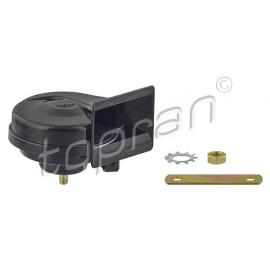 Claxon auto puternic  ton jos compatibil cu AUDI A3, TT; SEAT ALHAMBRA, CORDOBA, CORDOBA VARIO, IBIZA II, INCA, LEON, TOLEDO I, TOLEDO II; SKODA OCTAVIA I; VW BORA, BORA I, CADDY II, CADDY II/MINIVAN 08.82-12.13